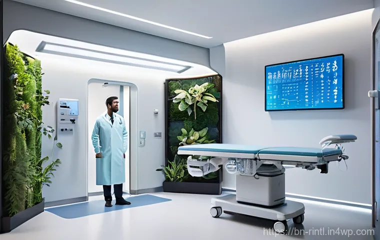 AI와 전통 의학의 융합 - **Prompt:** A bright, modern research laboratory where an experienced traditional Unani herbalist, d...