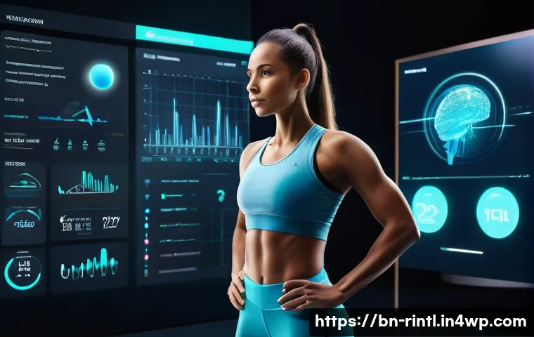 AI를 활용한 비만 치료의 새로운 접근 - **AI-Powered Personalized Health Plan Interface**
A visually stunning, futuristic image of a hea...